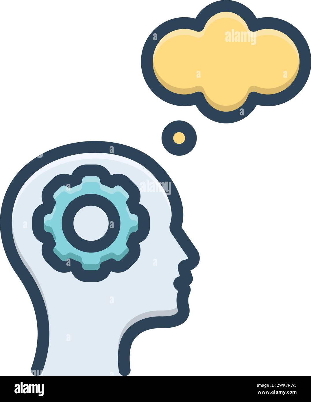Icon for thoughts,idea Stock Vector Image & Art - Alamy