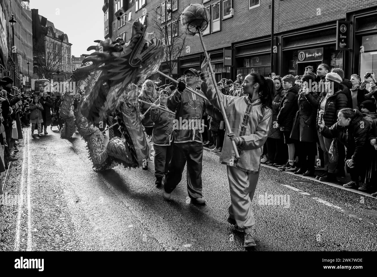 2024 chinese new year dragon Black and White Stock Photos & Images Alamy