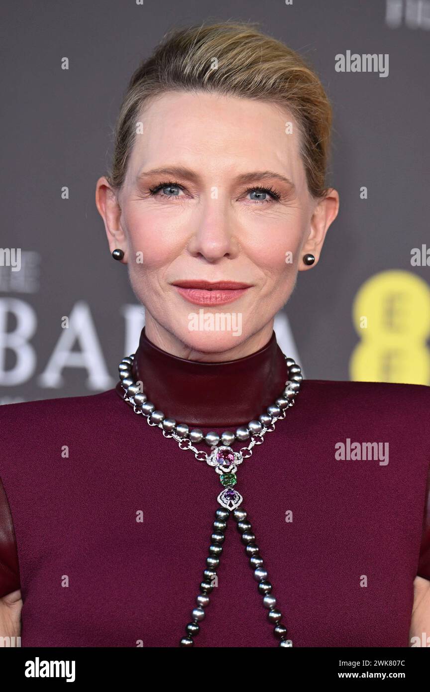 Cate Blanchett bei der Verleihung der BAFTA Film Awards 2024 / 77th