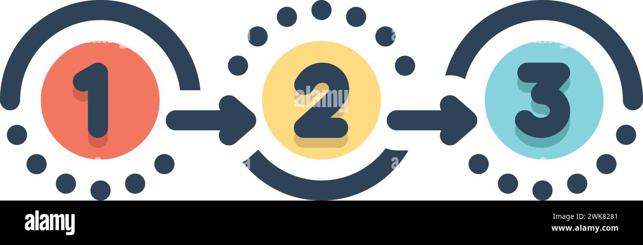 Icon for process,procedure Stock Vector Image & Art - Alamy