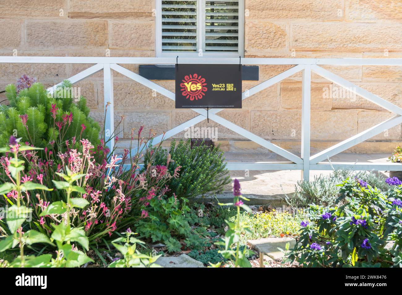 Oct 14 2023 Australians chose not alter the Constitution to recognise the First Peoples of Australia by establishing an Aboriginal Voice to Parliament Stock Photo