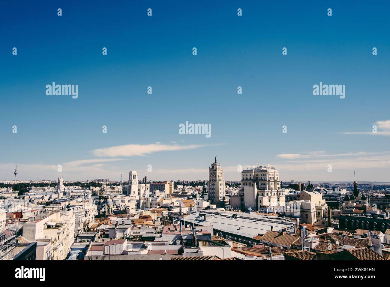 Aerial view madrid city hi-res stock photography and images - Alamy
