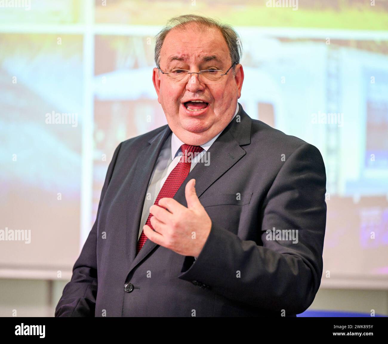 Pressekonferenz Linz AG, Investitionen Ausblick 2024 19.02.2024, Linz ...