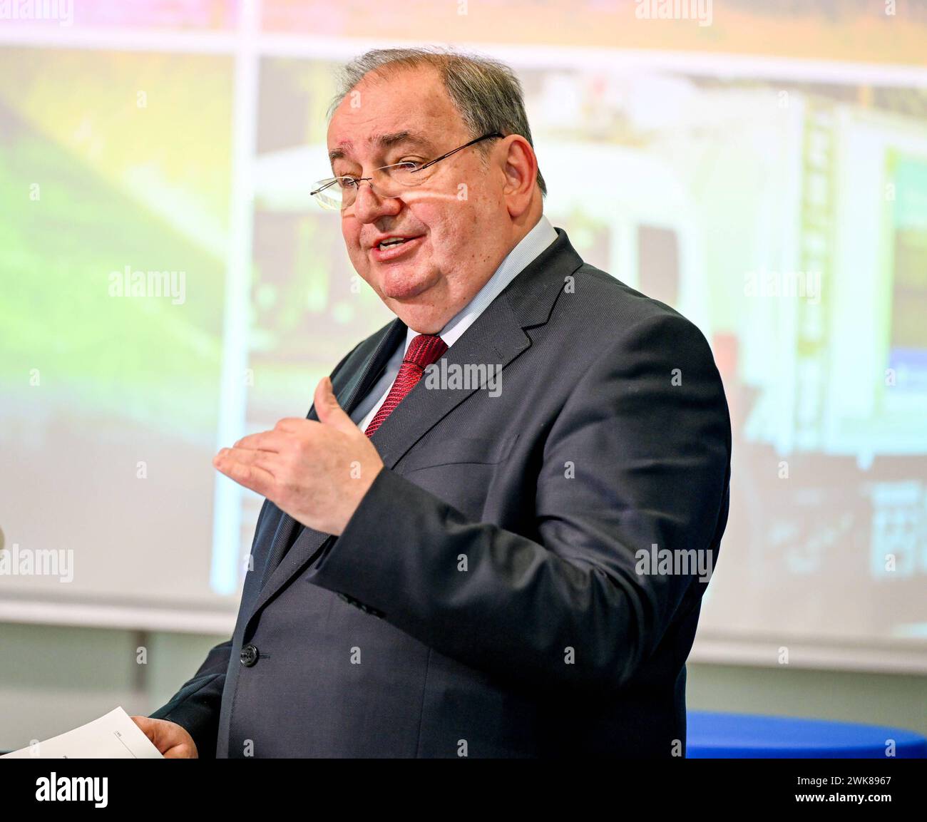 Pressekonferenz Linz AG, Investitionen Ausblick 2024 19.02.2024, Linz ...