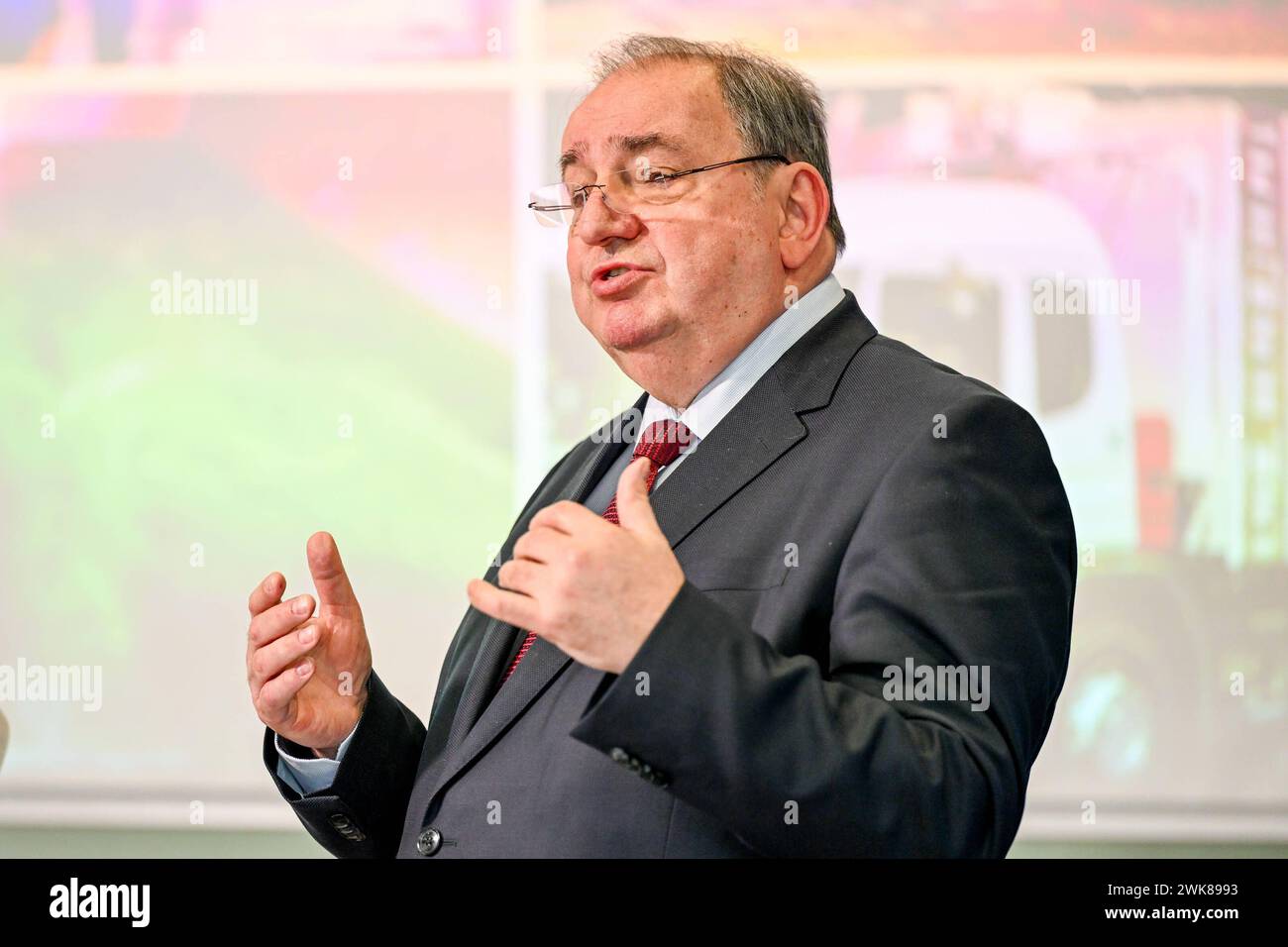 Pressekonferenz Linz AG, Investitionen Ausblick 2024 19.02.2024, Linz ...