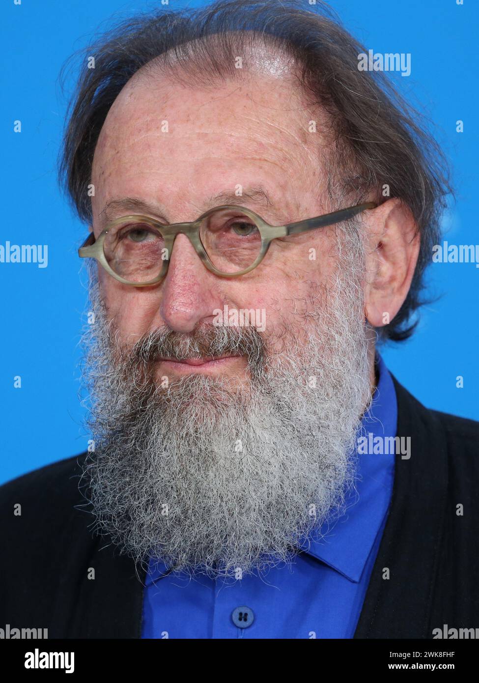 Berlin, Germany, 19th February 2024, Protagonist Michele de Lucchi at the photo call for the film Architecton at the 74th Berlinale International Film Festival. Photo Credit: Doreen Kennedy / Alamy Live News. Stock Photo