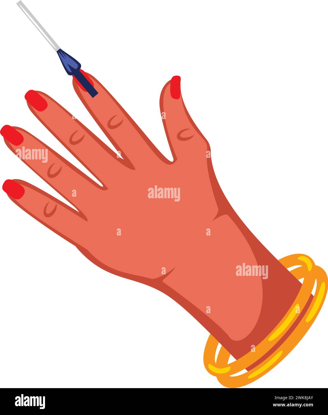 indian elections voter Stock Vector