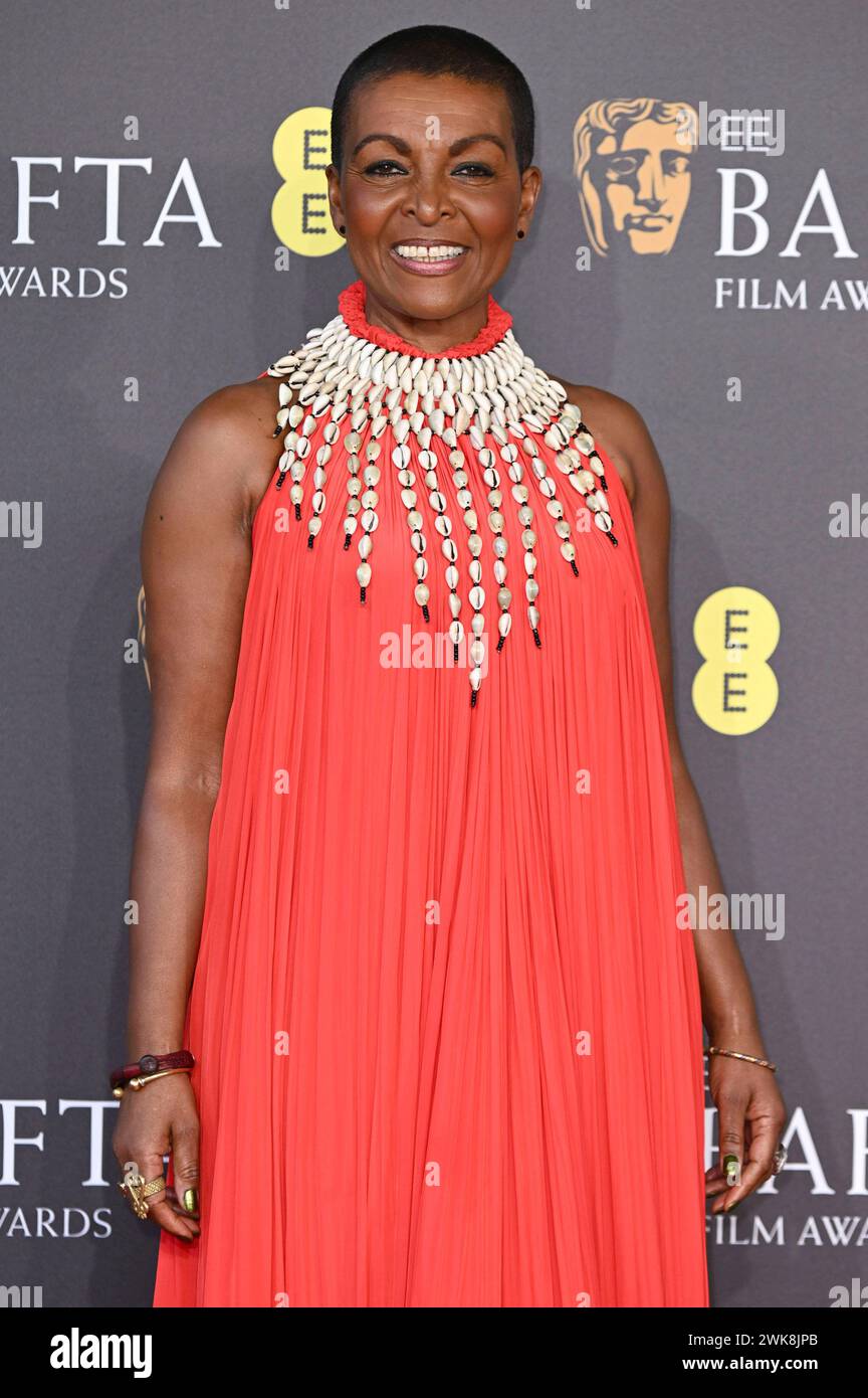 Adjoa Andoh bei der Verleihung der BAFTA Film Awards 2024 / 77th