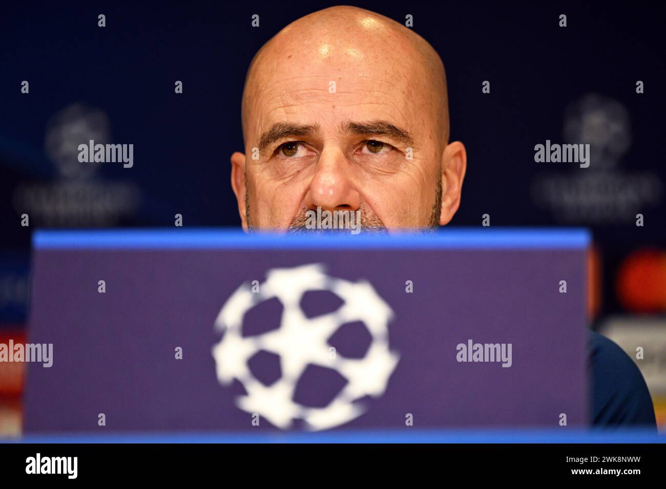 Eindhoven, Netherlands. 19th Feb, 2024. Soccer Champions League, PSV