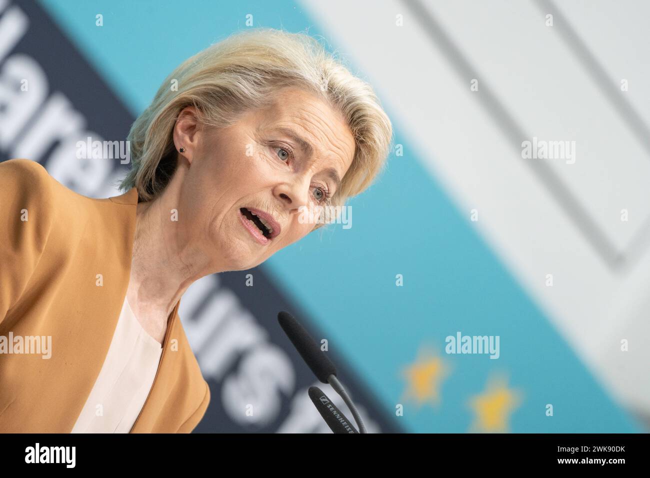 Bekanntgabe CDUBeschluss zur EUSpitzenkandidatur Ursula von der