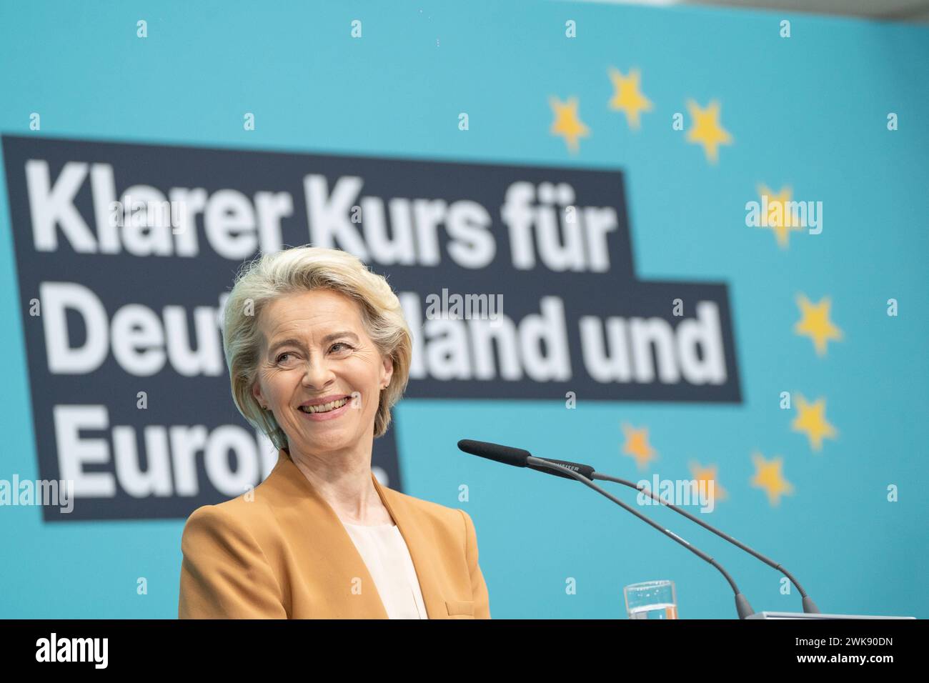 Bekanntgabe CDUBeschluss zur EUSpitzenkandidatur Ursula von der