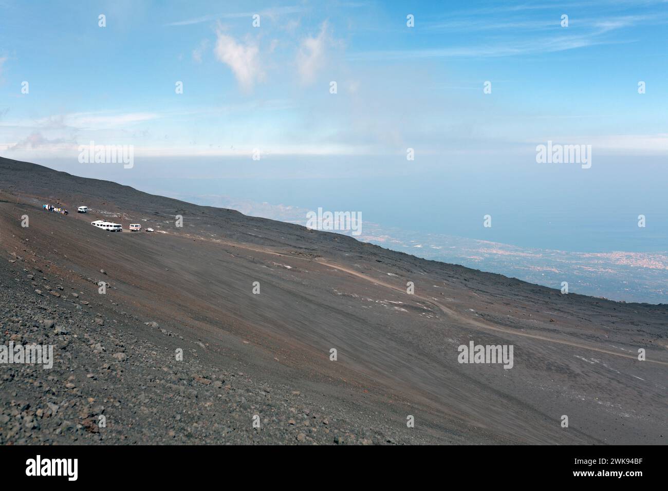 Mt. Etna, Sicily Stock Photo