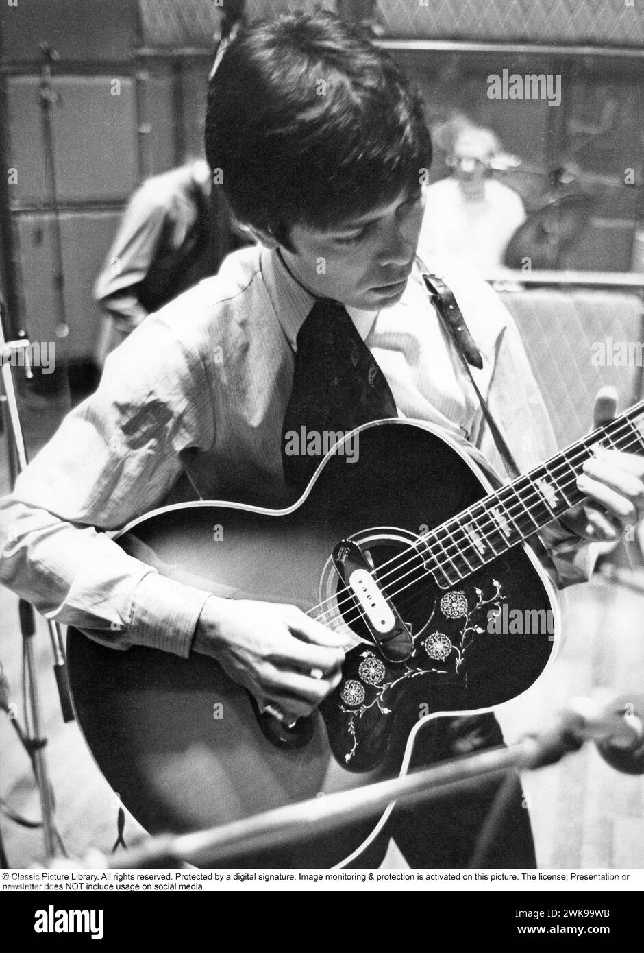 Cliff Richard. British singer and actor. Born 1940. Pictured 1968 when visiting Sweden. *** Local Caption *** © Classic Picture Library. All rights reserved. Protected by a digital signature. Image monitoring & protection is activated on this picture. The license; Presentation or newsletter does NOT include usage on social media. Stock Photo