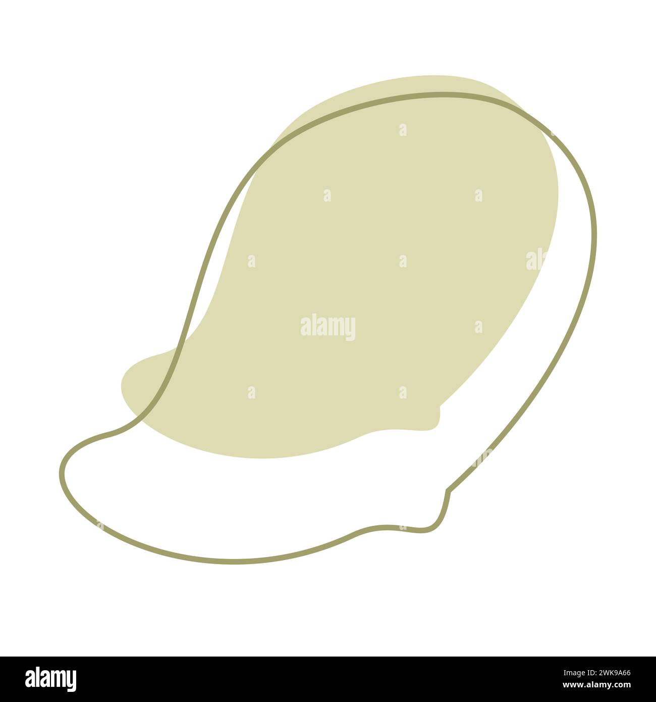 Liquid Abstract shape for Text. Isolated Flat Vector background ...