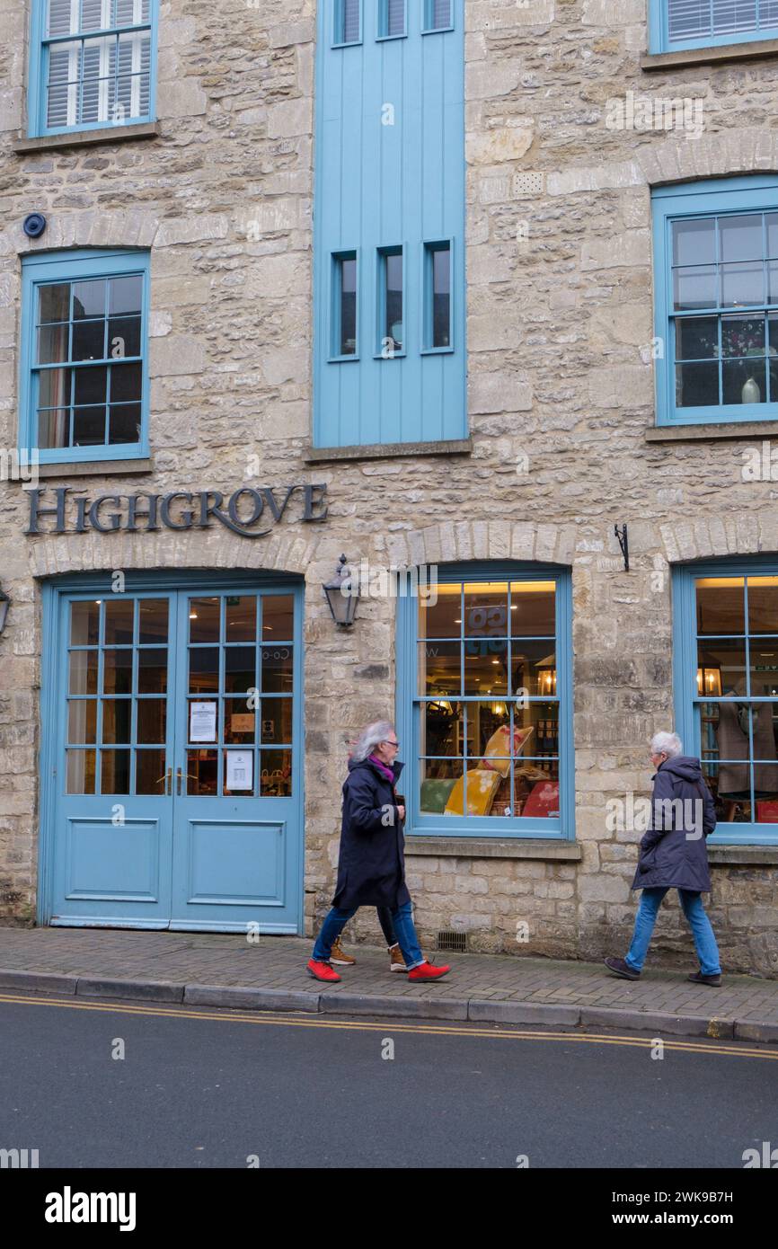 The Highgrove shop - Tetbury, Gloucestetrshire, Uk. Stock Photo