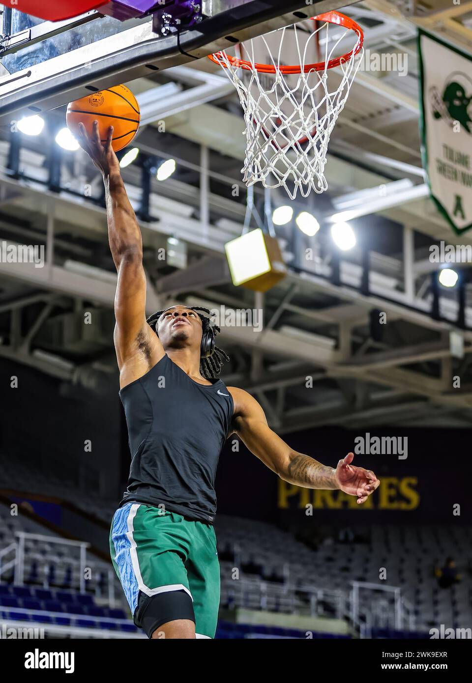 Greenville, North Carolina, USA. 18th Feb, 2024. Tulane University