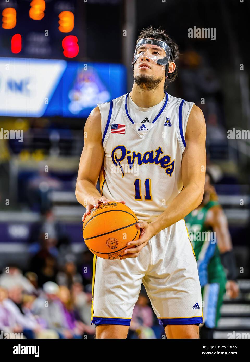 Greenville, North Carolina, USA. 18th Feb, 2024. East Carolina Pirates ...