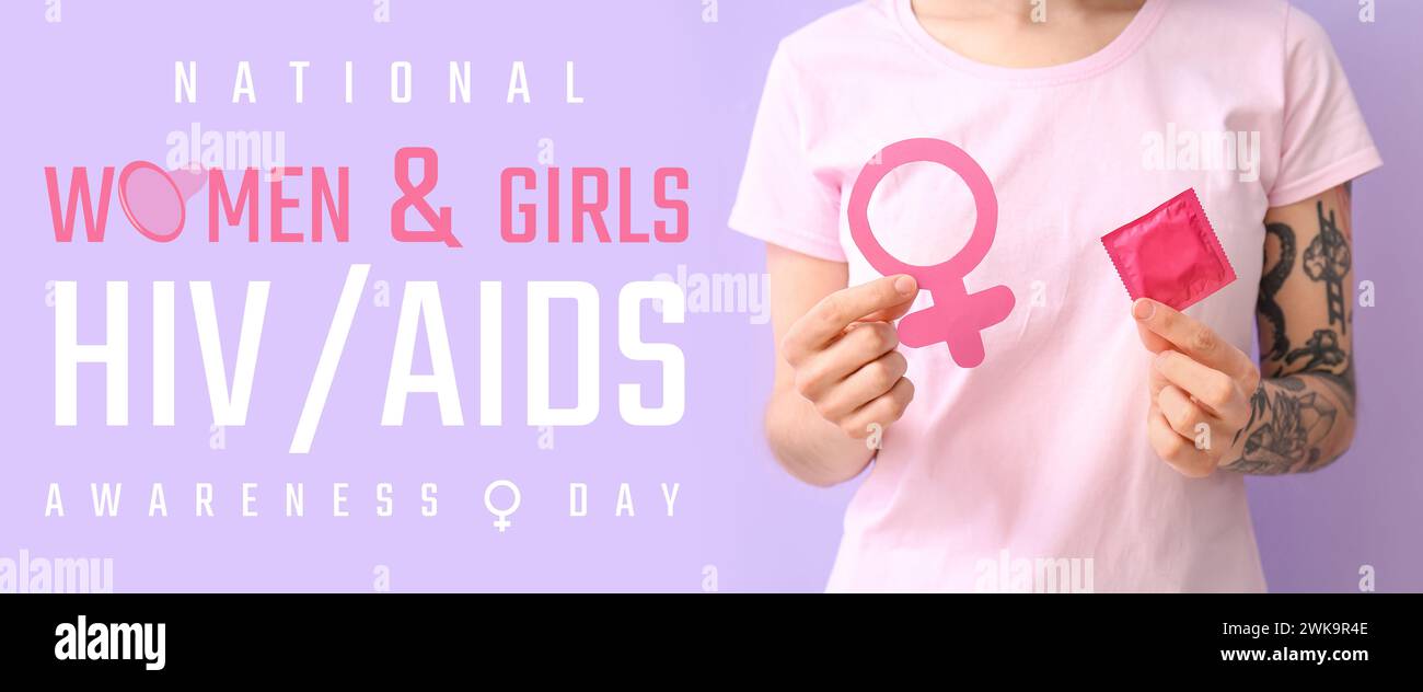 Awareness banner for National Women and Girls HIV AIDS Awareness Day ...