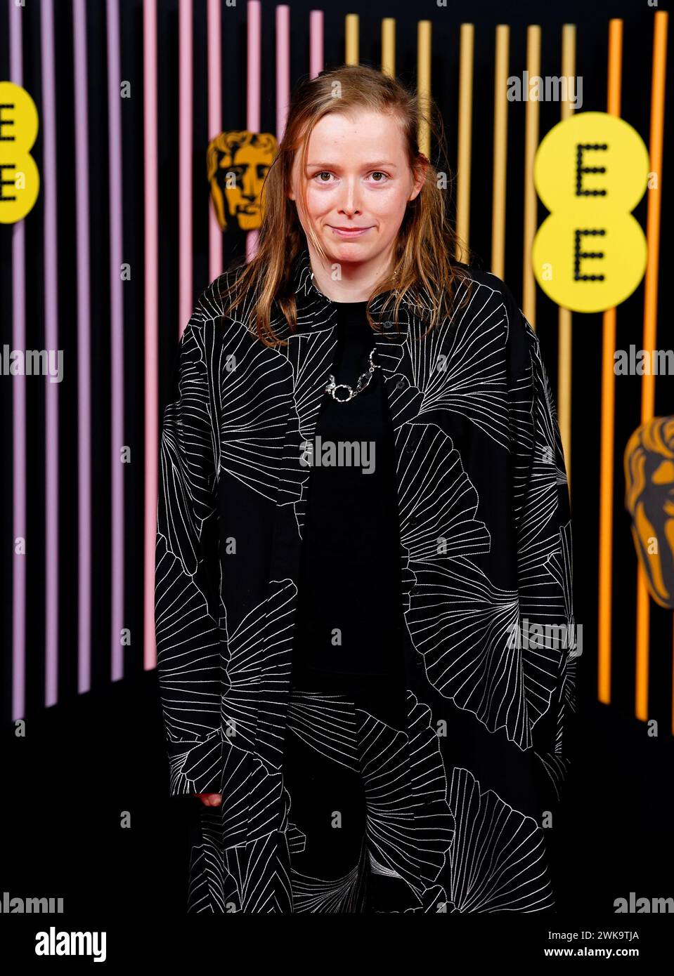 Charlotte Regan attends the Bafta Film Awards 2024, at the Royal