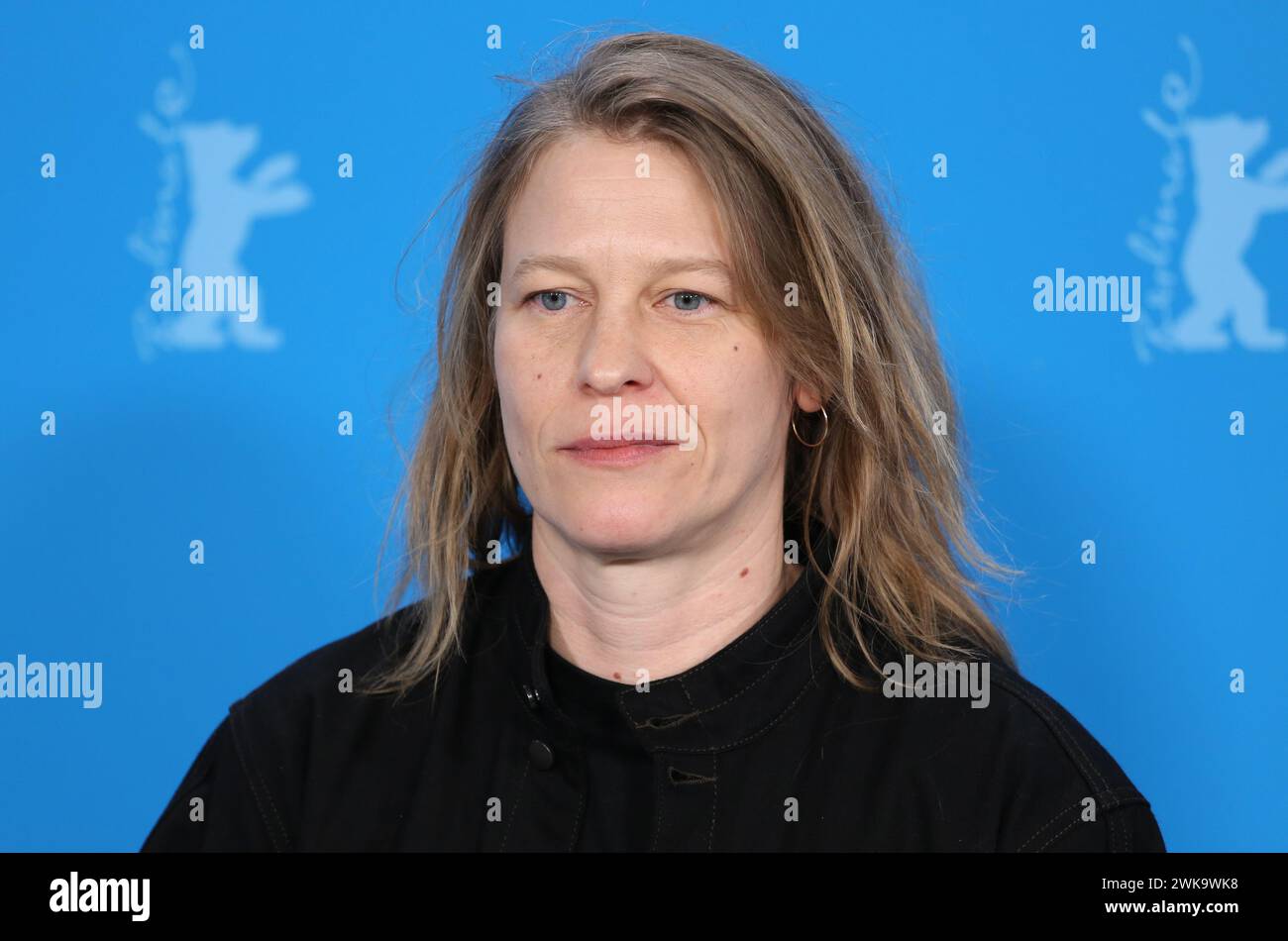 Berlin, Germany, 19th February 2024, Director, Screenwriter, Editor, Claire Burger at the photo call for the film Langue Étrangère at the 74th Berlinale International Film Festival. Photo Credit: Doreen Kennedy / Alamy Live News. Stock Photo