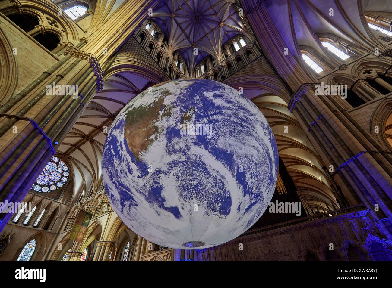 Lincoln Cathedral Gaia Measuring seven metres in diameter, Gaia ...