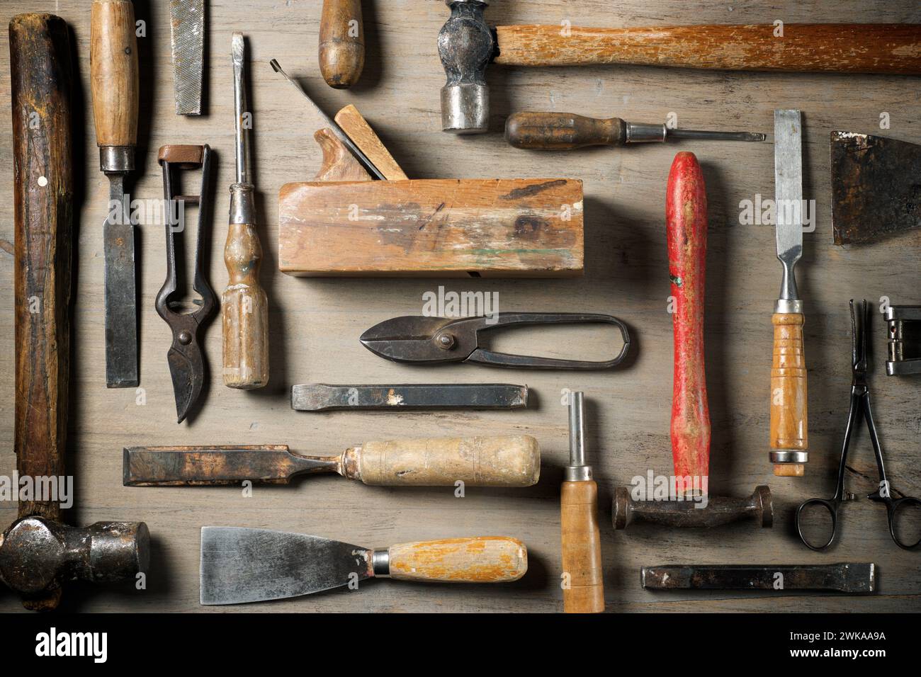 Neglected Tools Disused tools hi-res stock photography and images - Alamy