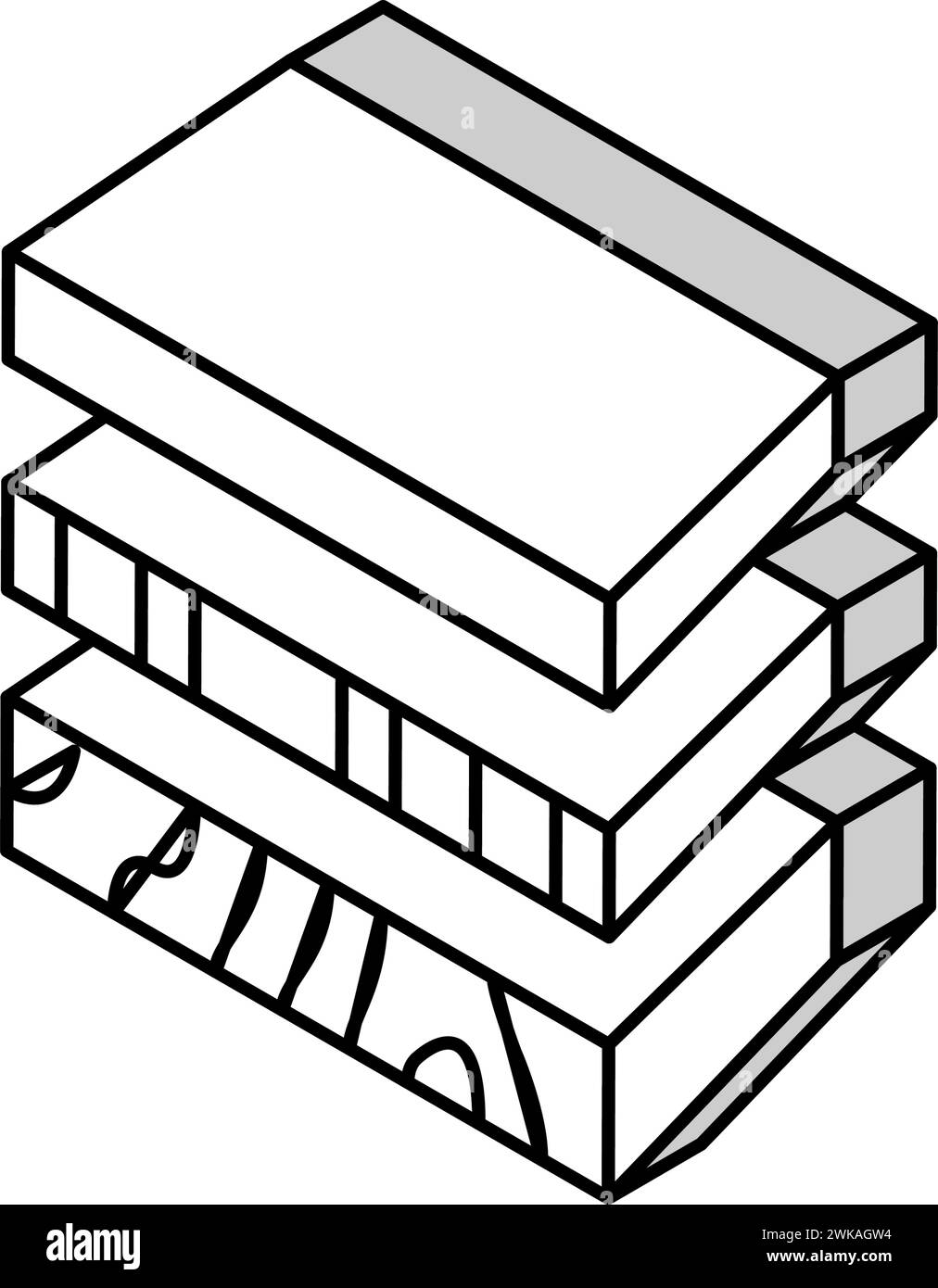 sheets-of-wood-materials-isometric-icon-vector-illustration-stock