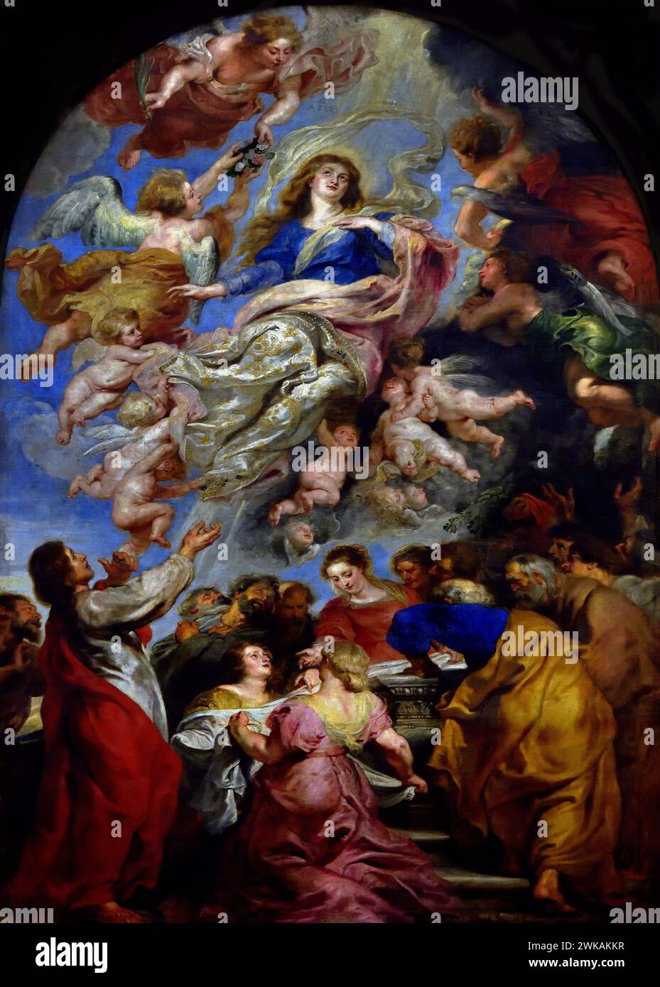 Assumption Of The Virgin Mary By Peter Paul Rubens (1577-1640), The ...