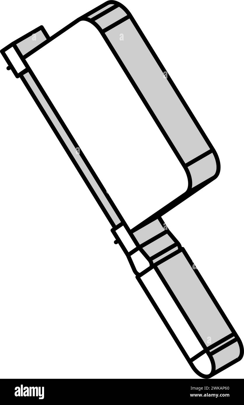 coping saw carpenter tool isometric icon vector illustration Stock ...