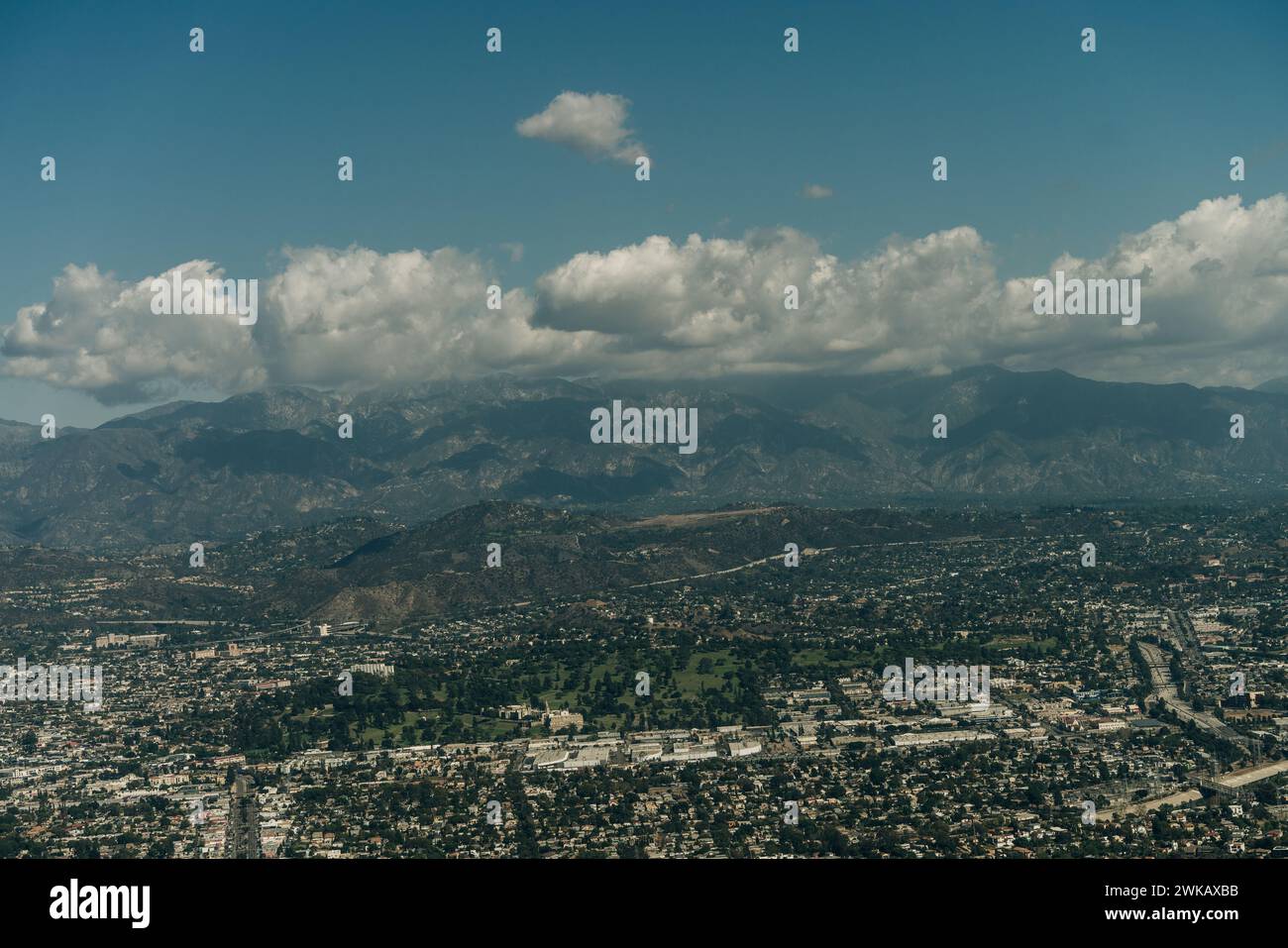 Aerial creek valley hills high hi-res stock photography and images - Alamy