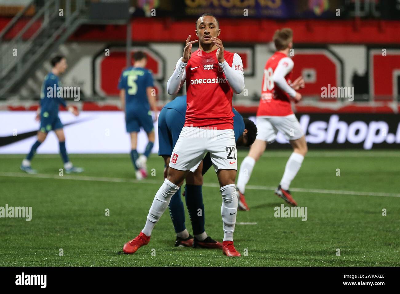 Maastricht, Nederland. 19th Feb, 2024. MAASTRICHT, football, 19022024