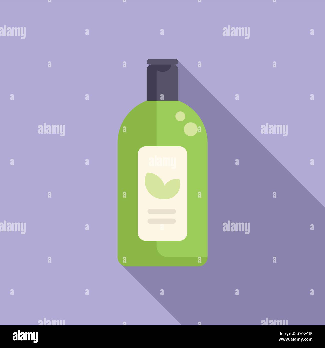 Cleaning wash liquid dental icon flat vector. Morning treatment. Routine soap Stock Vector