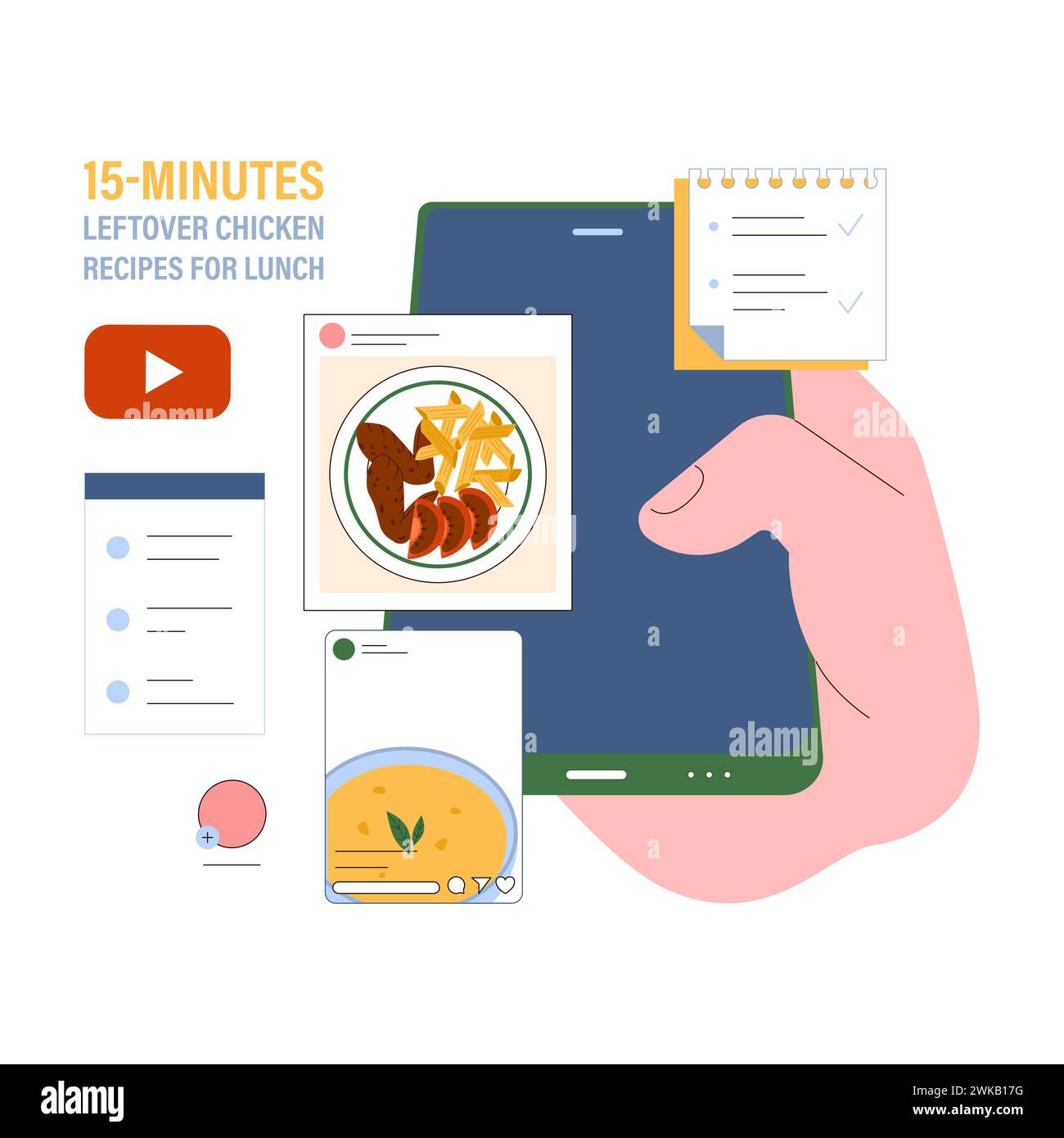 Leftover recipes. Efficient meal planning. Usage of leftover