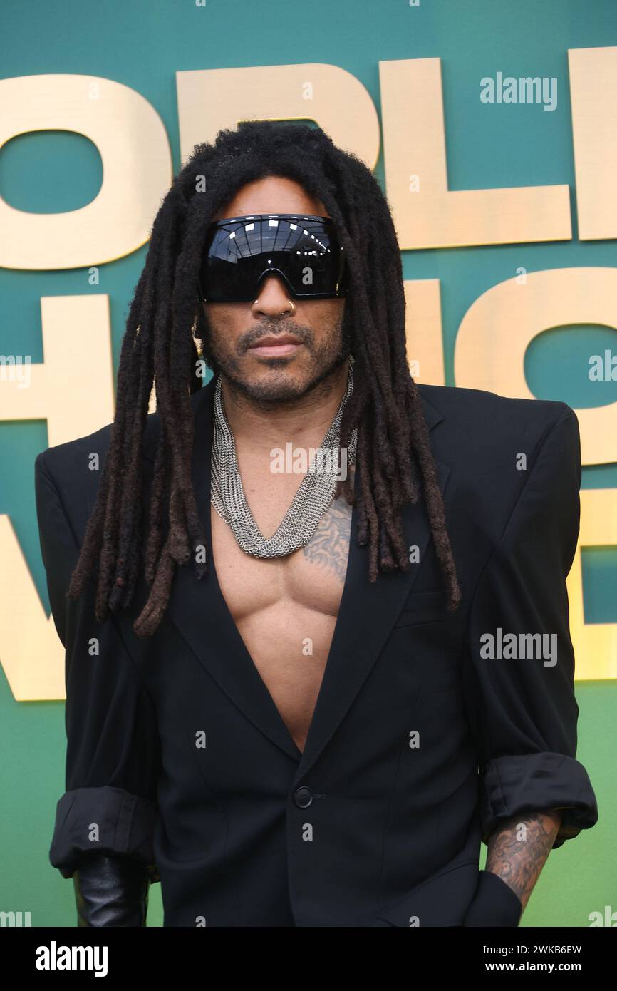 Lenny Kravitz attends the 2024 People's Choice Awards at Barker Hangar