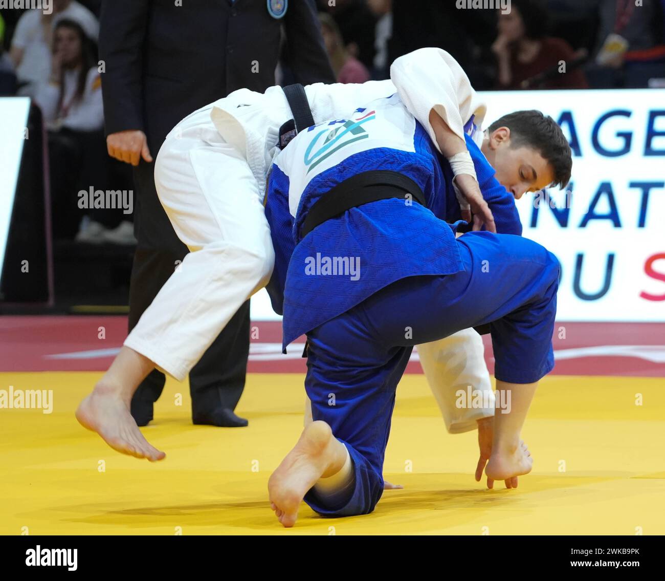 What happened at the judo event in Olevano sul Tusciano?