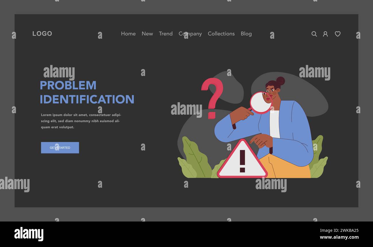 Innovation cycle. Generation of a creative idea or business solution ...