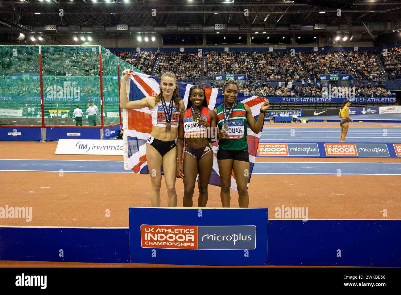 Birmingham, 18 February 2024, PIPI Ama, EDUAN Success and IRONSIDE