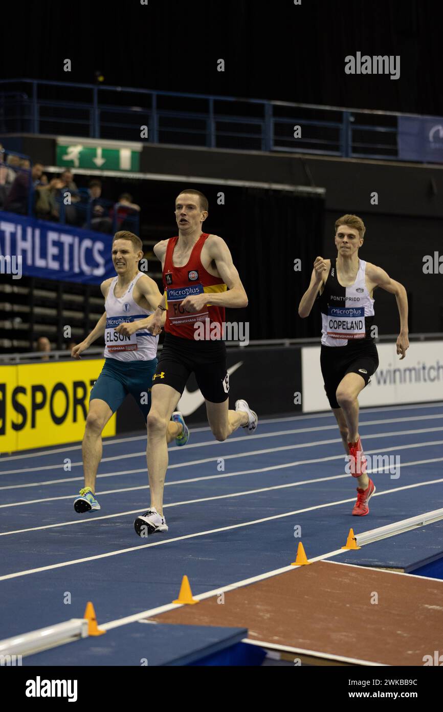 Birmingham, 18 February 2024, 1500m Men Final, Credit Aaron Badkin