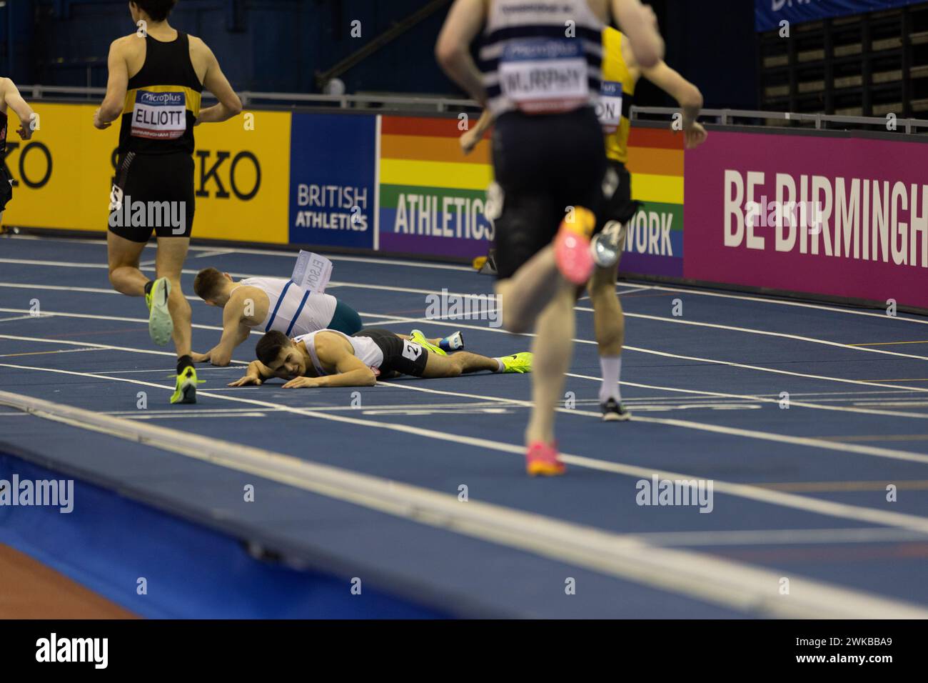 Birmingham, 18 February 2024, 1500m Men Final, Credit Aaron Badkin