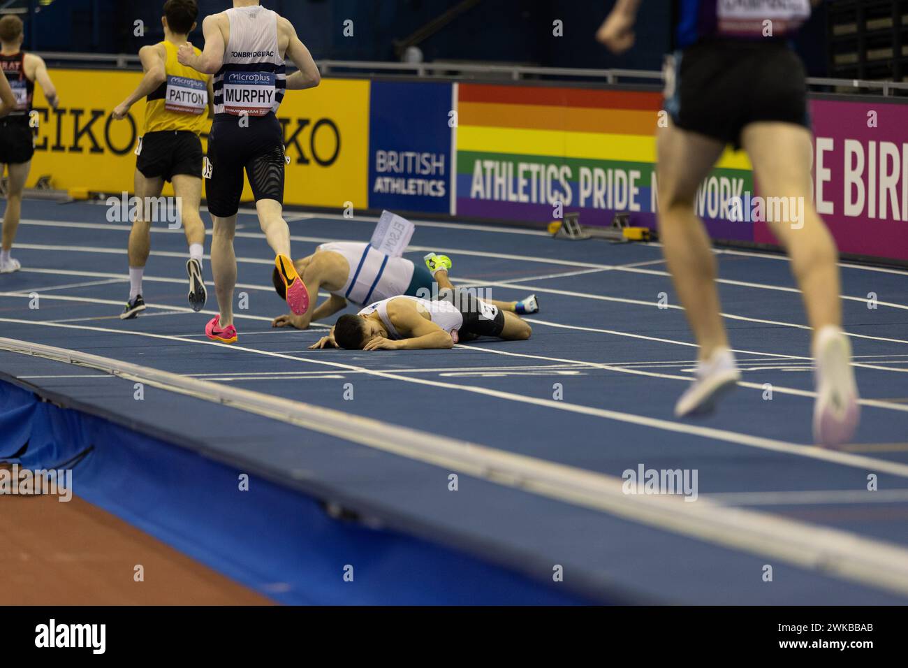 Birmingham, 18 February 2024, 1500m Men Final, Credit Aaron Badkin