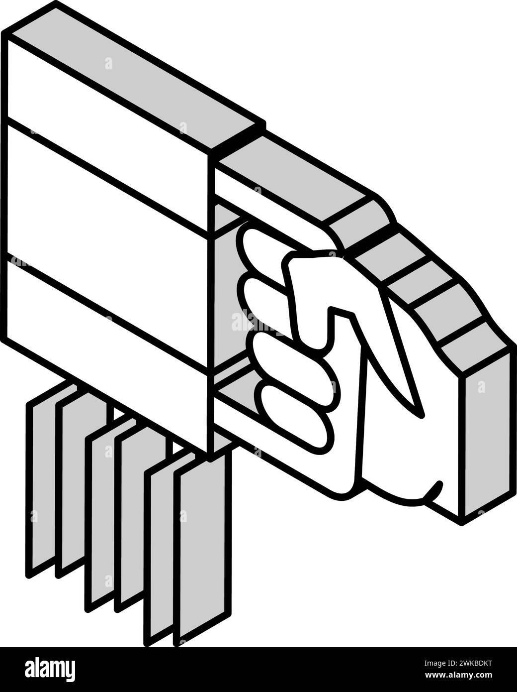 flour sift isometric icon vector illustration Stock Vector Image & Art