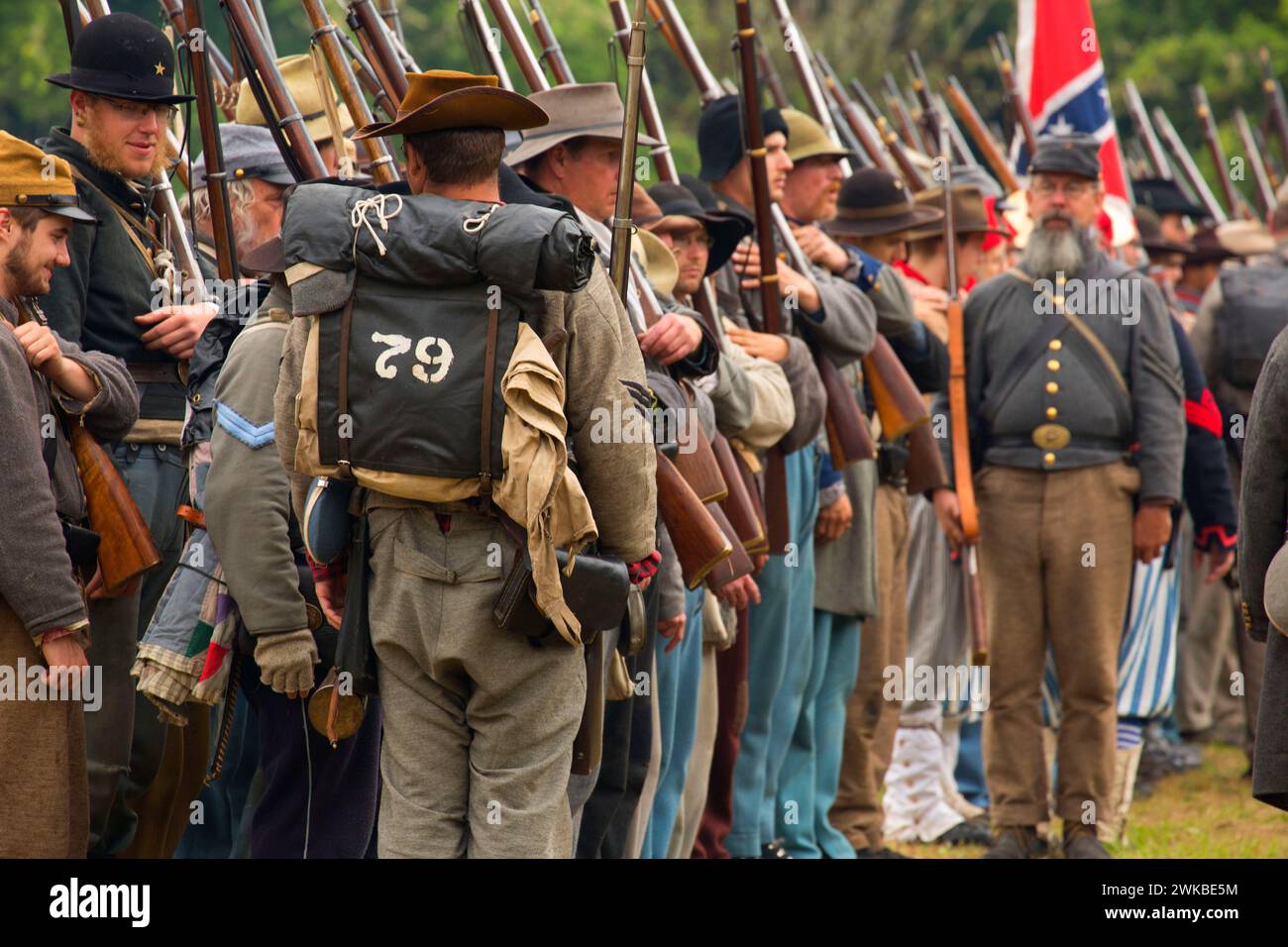 Confederate soldiers civil war hi-res stock photography and images - Alamy