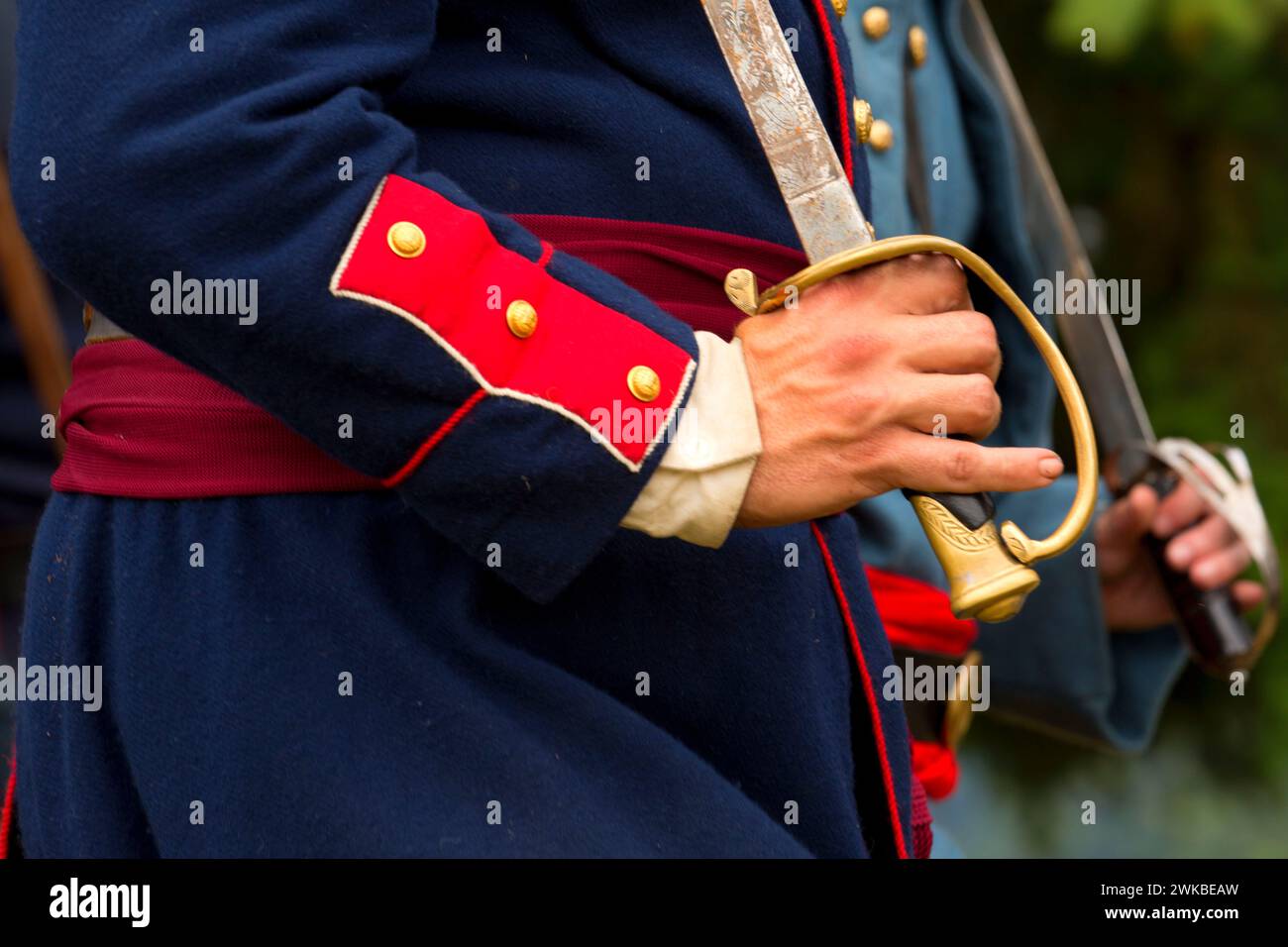 Oregon Sword Union sword, Civil War Reenactment, Willamette Mission State Park ...