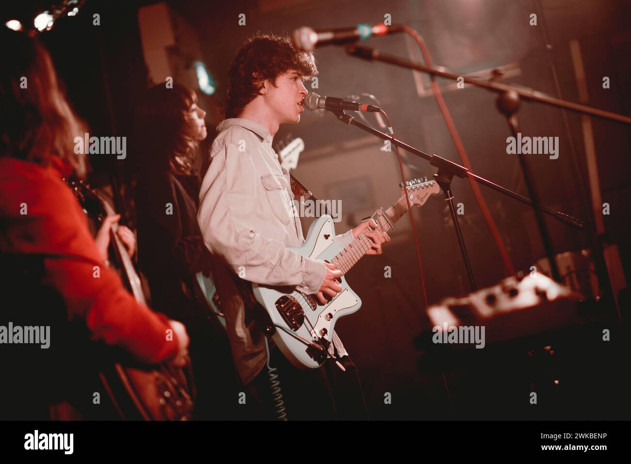 17th February 2024 - North Shields, UK: Tom A. Smith performs at the inaugural Coastal Crawl in North Shields, UK. Photo credit: Thomas Jackson / Alamy Live News Stock Photo