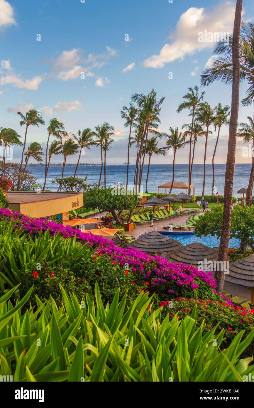 Kaanapali beach resort hi-res stock photography and images - Alamy