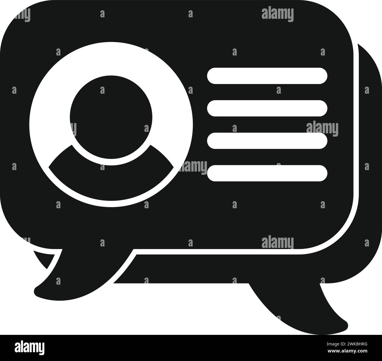 Online chat icon simple vector. Team money digital. Bank risk market