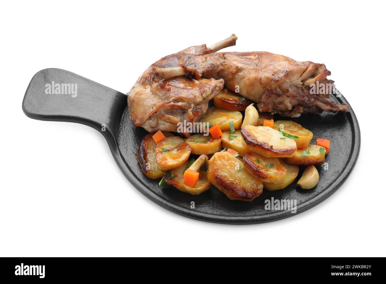 Tasty cooked rabbit vegetables hi-res stock photography and images - Alamy