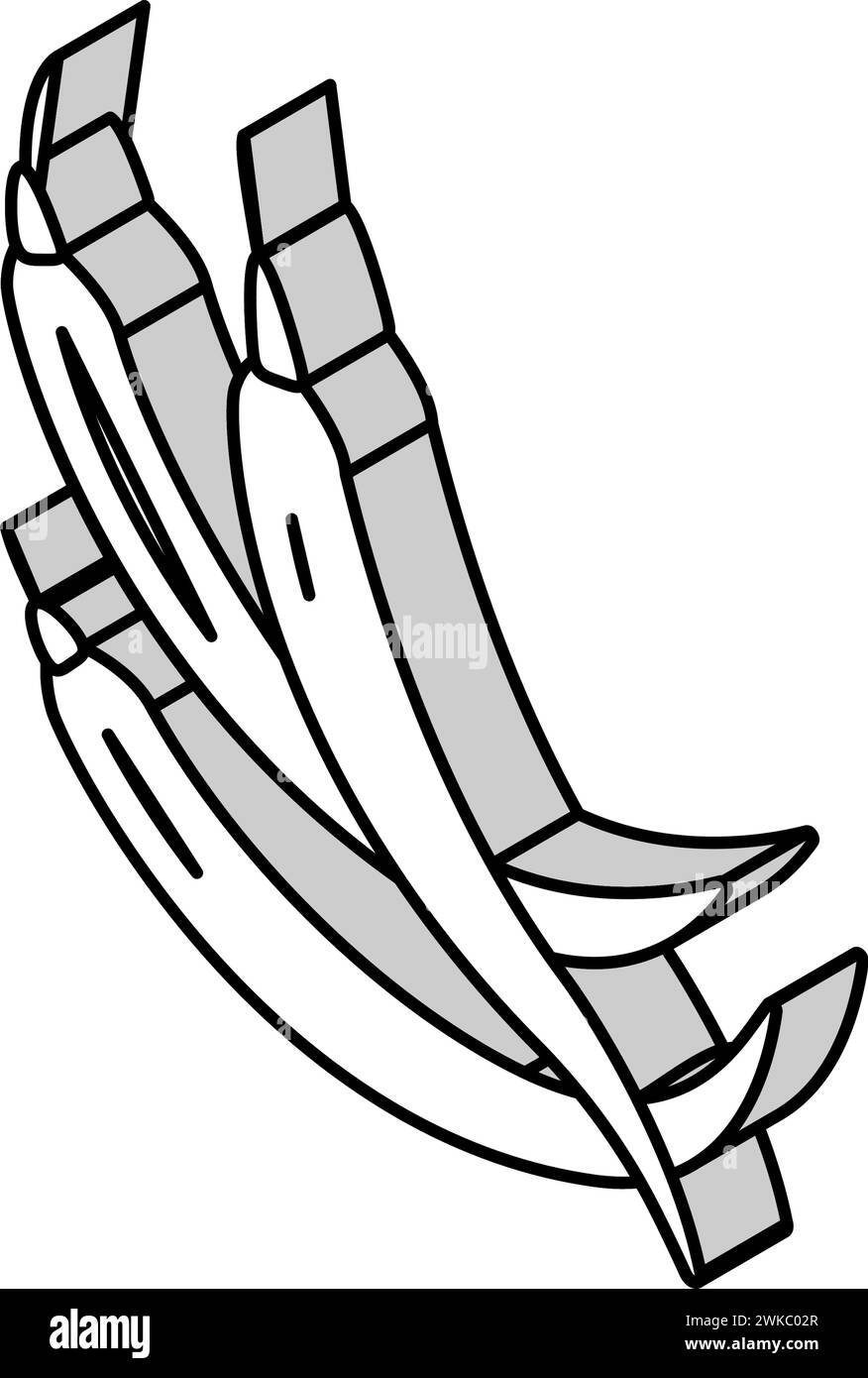 cayenne pepper isometric icon vector illustration Stock Vector Image