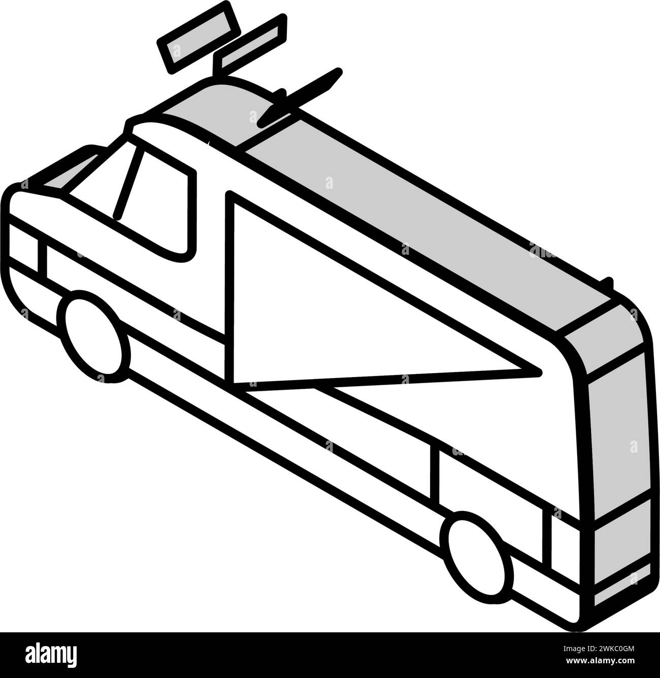 ambulance first aid isometric icon vector illustration Stock Vector ...