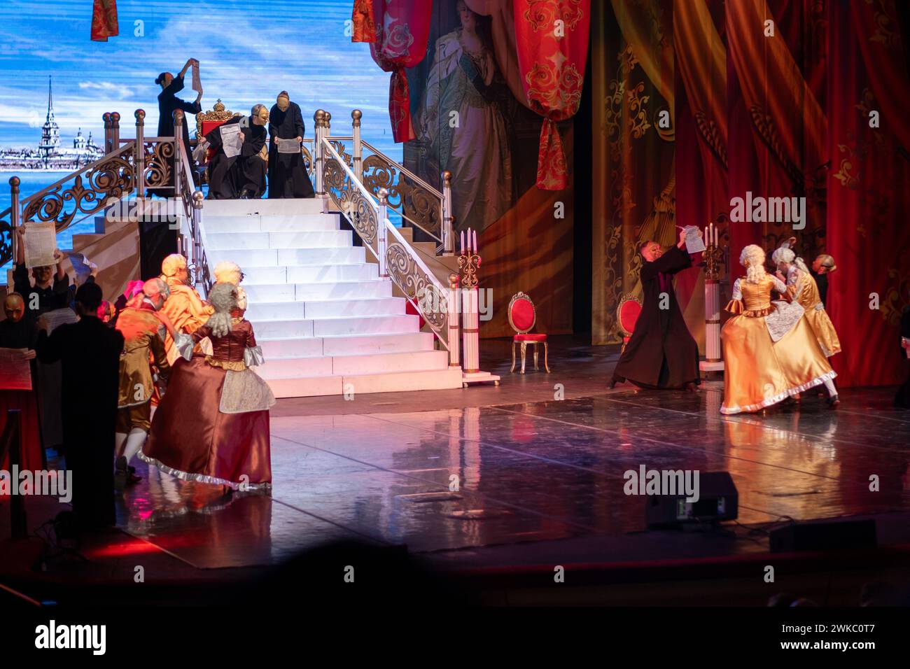 Person acting in play comedian hi-res stock photography and images - Alamy
